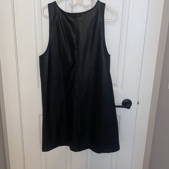 NWT American Eagle vegan leather jumper, size L Tall, - Picture 5 of 5